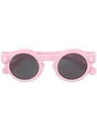 Christopher Kane Eyewear Round-frame Sunglasses - Pink & Purple