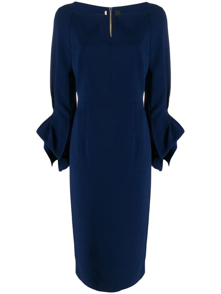 Roland Mouret Rosslare Dress - Blue