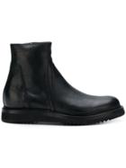 Rick Owens Side-zip Ankle Boots - Black