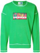 Kenzo Longsleeved Branded Sweatshirt - Green