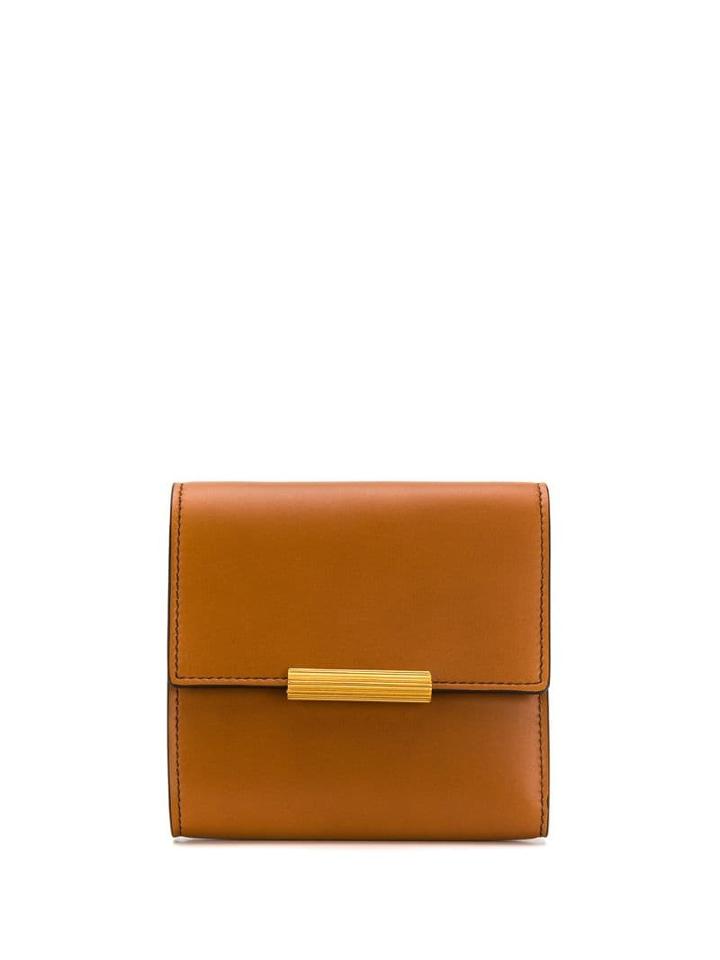 Bottega Veneta Foldover Wallet - Neutrals