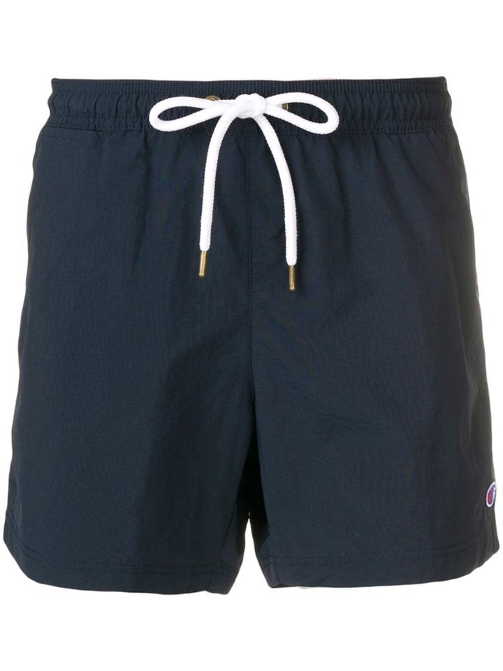 Champion Drawstring Waist Swim Shorts - Blue