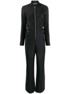 Carolina Ritzler Zip Front Jumpsuit - Black