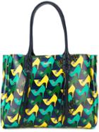 Lanvin Shoe Print Tote Bag