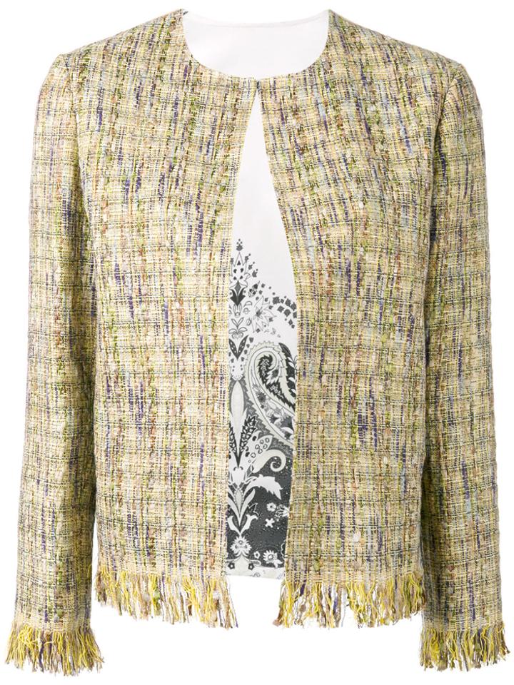 Etro Tweed Jacket - Nude & Neutrals