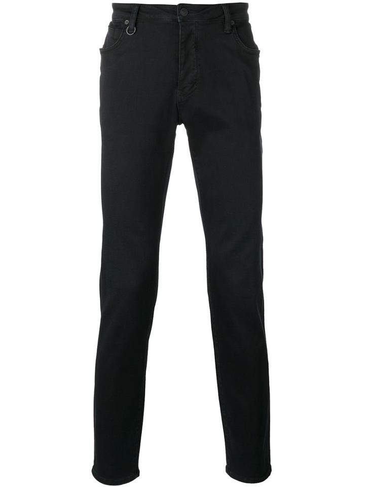 Neuw Slim-fit Jeans, Men's, Size: 30, Black, Cotton/spandex/elastane