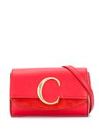 Chloé C Belt Bag - Red