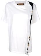 Coliac Ring Panel T-shirt - White