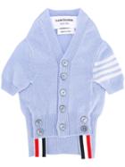Thom Browne - Hector Dog's Cardigan - Unisex - Cashmere - S, Blue