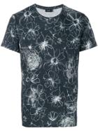Jil Sander Floral Motif T-shirt - Black