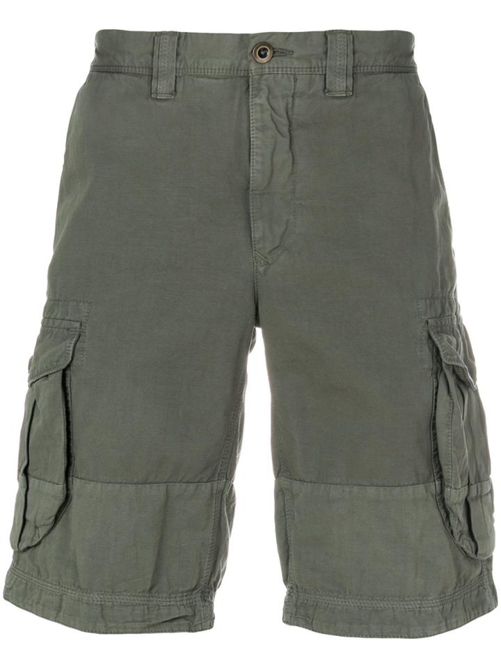Incotex Cargo Shorts - Green