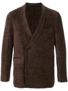 Tomorrowland Double Breasted Blazer - Brown