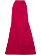Carolina Herrera Long Flared Skirt - Pink