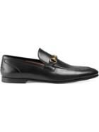 Gucci Gucci Jordaan Leather Loafer - Black