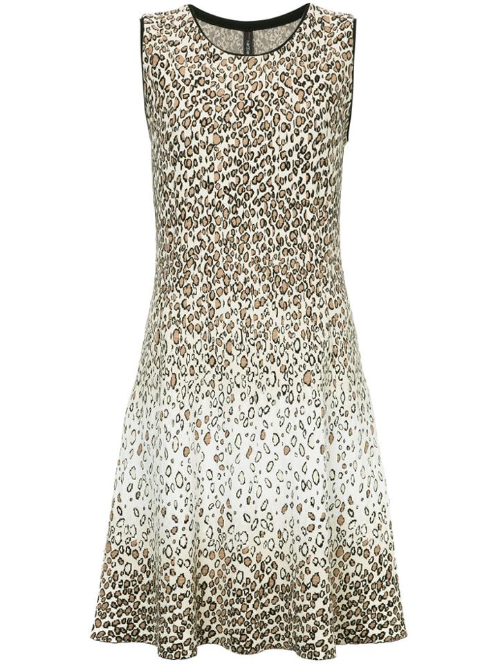 Marc Cain Leopard Print Dress - Nude & Neutrals