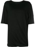 Forme D'expression Draped T-shirt - Black