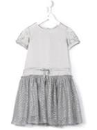 Stella Mccartney Kids 'viva' Party Dress, Girl's, Size: 10 Yrs, Grey