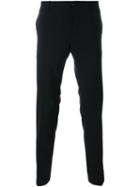 Dolce & Gabbana Tailored Trousers, Men's, Size: 50, Black, Spandex/elastane/virgin Wool