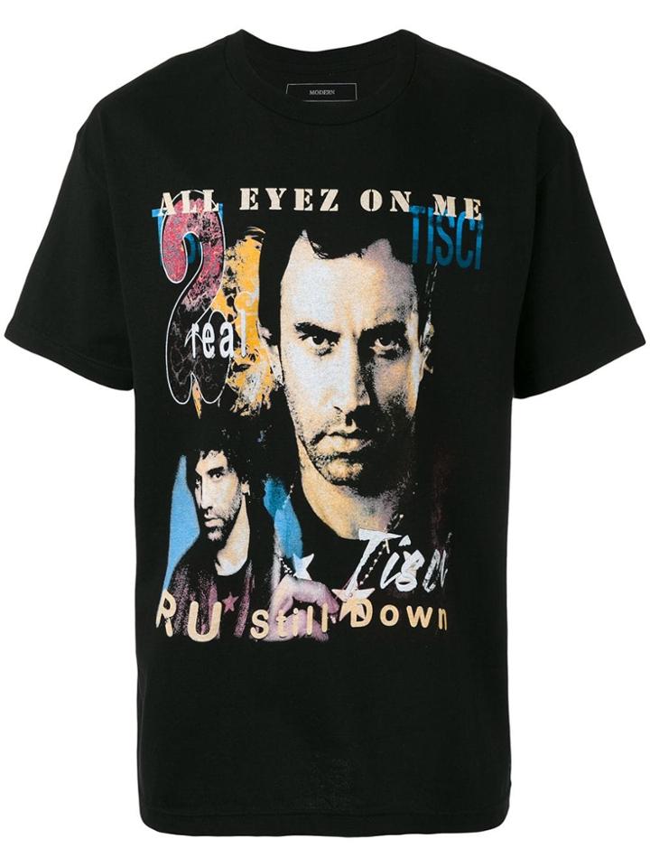 Modern Man Ricardo Tisci Printed T-shirt - Black