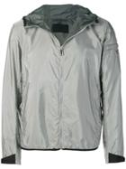 Prada Shell Bomber Jacket - Grey