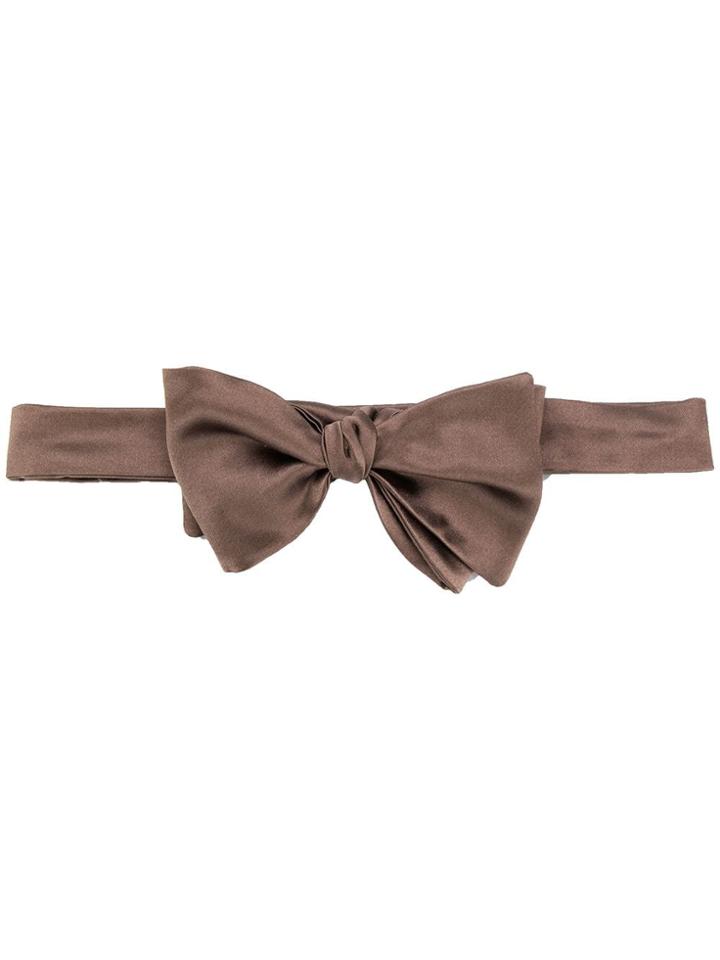 Brunello Cucinelli Classic Bow-tie - Brown