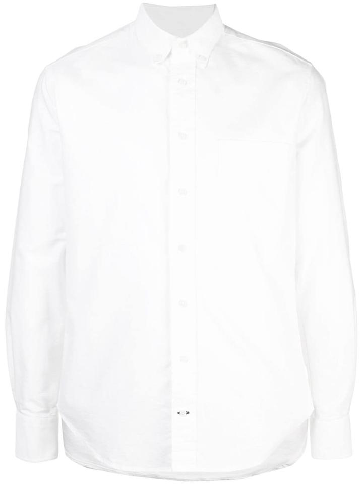 Gitman Vintage Plain Long-sleeved Shirt - White