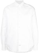 Gitman Vintage Plain Long-sleeved Shirt - White