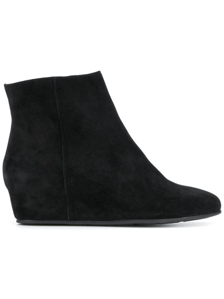 Hogl Wedged Ankle Boots - Black