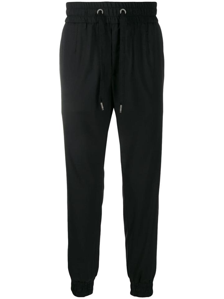 Dolce & Gabbana Tapered Track Trousers - Black