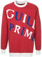 Guild Prime Brand Print Sweater - Red