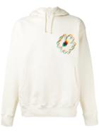 Stella Mccartney Floral Print Hoodie, Men's, Size: Small, Nude/neutrals, Cotton