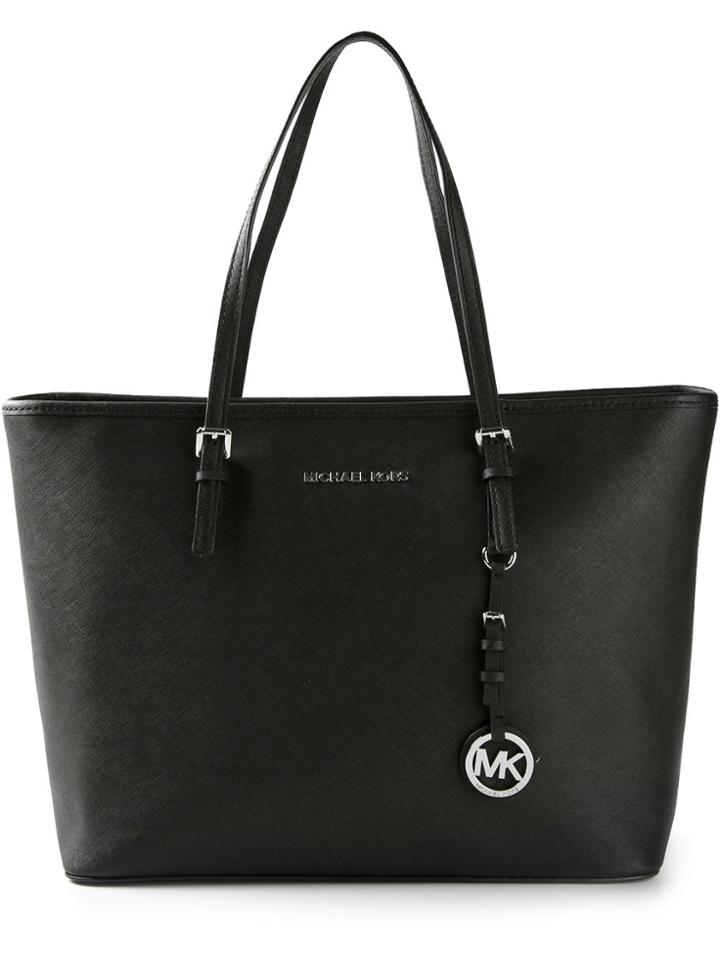 Michael Michael Kors Jet Set Travel Tote - Black