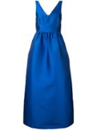 Picabia Dress - Women - Silk/polyester - Xl, Blue, Silk/polyester, P.a.r.o.s.h.