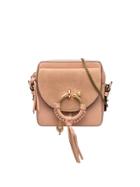 Chloé Sbc Joan Camera Sde Lthr Xbdy - Neutrals