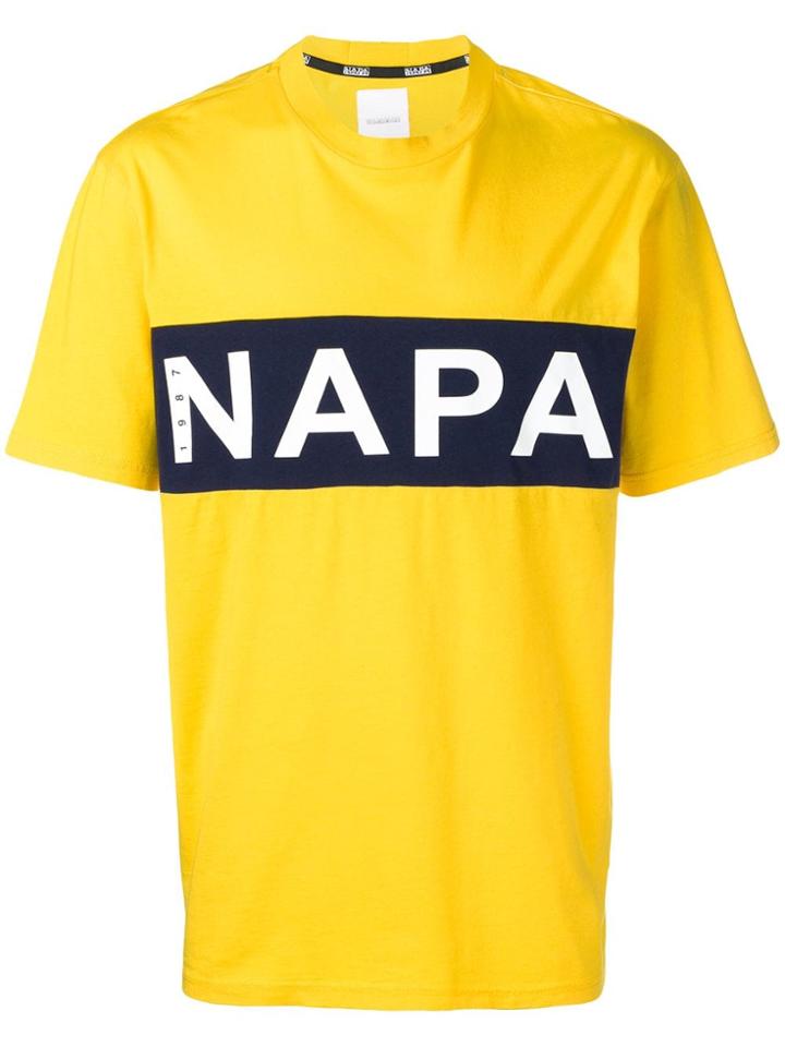 Napa Silver Logo T-shirt - Yellow
