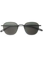 Garrett Leight World Square Frame Sunglasses - Black