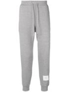 Thom Browne 4-bar Honeycomb Piqué Sweatpant - Grey