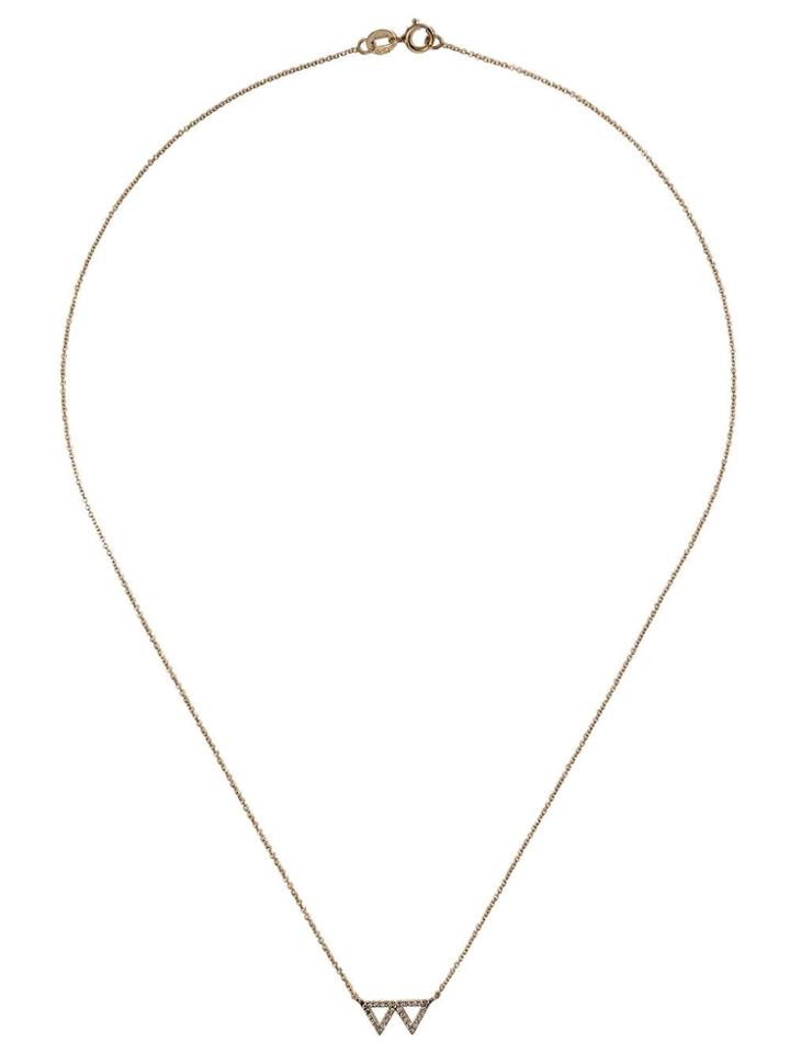 Lito 14kt Gold Diamond Izel Necklace