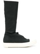 Rick Owens Drkshdw Stretch Sock Sneakers - Black