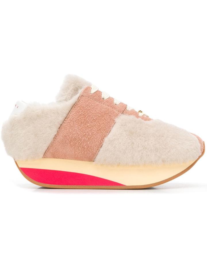 Marni Bigfoot Sneakers - Pink