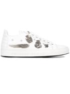 Philipp Plein Honor Sneakers, Men's, Size: 43, White, Leather/rubber/metal Other