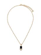 Nina Ricci Pre-owned 1980s Embellished Pendant Necklace - Gold