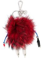 Prada Trick Robot Keyring - Red