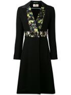 Etro Floral Coat - Black