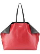 Alexander Mcqueen Folded Corners Tote Bag - Black