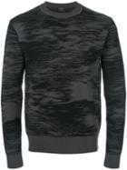 Jil Sander - Print Sweater - Men - Virgin Wool - 48, Grey, Virgin Wool