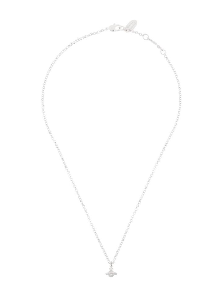 Vivienne Westwood Small Orb Necklace - Silver