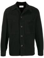 Lemaire Oversized Shirt Jacket - Black