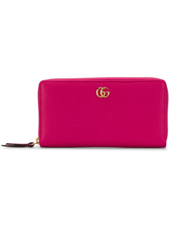 Gucci Double G Wallet - Pink