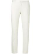 Polo Ralph Lauren Slim-fit Cropped Trousers - White